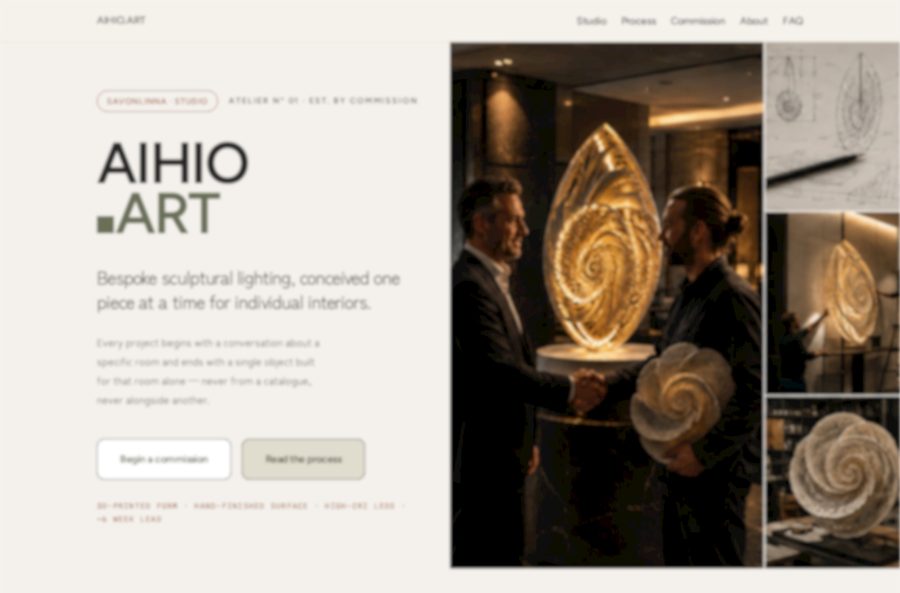 Sample page seen with blurred vision